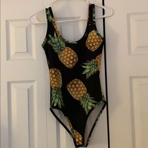 Pineapple body suit